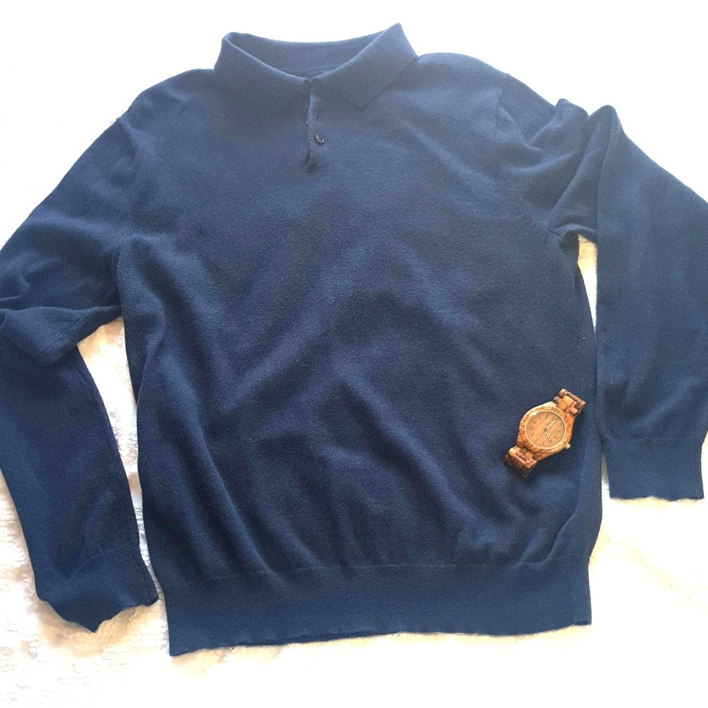 J. Crew Long Sleeve Polo